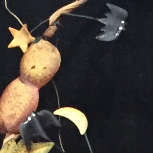 Fall/Halloween Decor, Aluminum, Scarecrow, Pumpkin - Picture 7 of 7